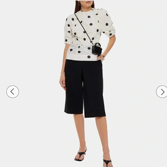 GANNI polka dot blouse size 38 - Picture 4 of 15